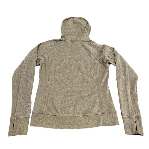 Kuhl Zip Up Brava Jacket w/Hood Gray Size XS Women's Organic Cotton - Picture 5 of 9